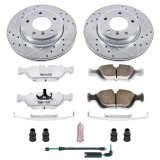 Power Stop 01-05 BMW 325xi Front Z26 Street Warrior Brake Kit thumbnail 1