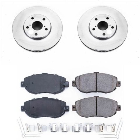 Power Stop 93-05 Lexus GS300 Front Z17 Evolution Geomet Coated Brake Kit thumbnail 1