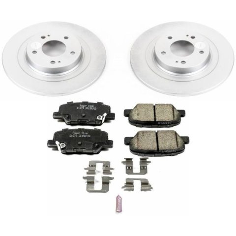 Power Stop 14-18 Mitsubishi Outlander Rear Z17 Evolution Geomet Coated Brake Kit thumbnail 1
