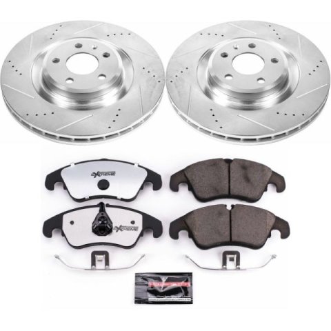 Power Stop 10-11 Audi S4 Front Z26 Street Warrior Brake Kit thumbnail 1