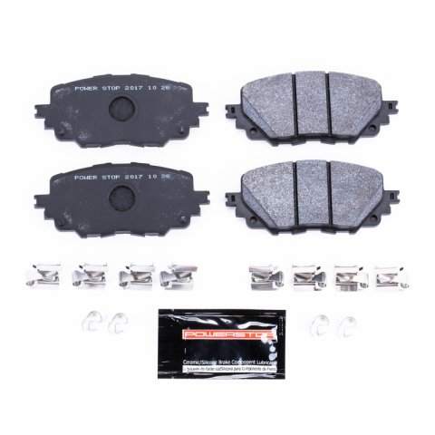 Power Stop 17-19 Fiat 124 Spider Front Track Day SPEC Brake Pads thumbnail 1