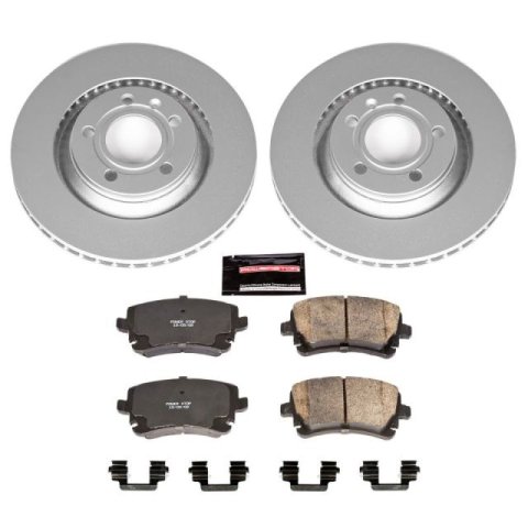 Power Stop 04-09 Audi S4 Rear Z23 Evolution Sport Coated Brake Kit thumbnail 2