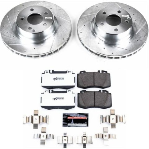 Power Stop 03-06 Mercedes-Benz CL500 Front Z26 Street Warrior Brake Kit thumbnail 1