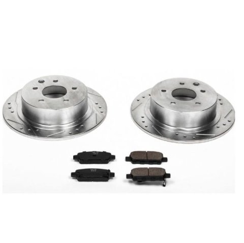 Power Stop 02-06 Nissan Altima Rear Z23 Evolution Sport Brake Kit thumbnail 1