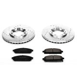Power Stop 96-98 Nissan Pathfinder Front Z23 Evolution Sport Brake Kit thumbnail 1