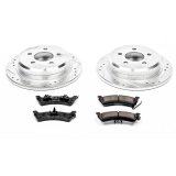 Power Stop 93-98 Jeep Grand Cherokee Rear Z23 Evolution Sport Brake Kit thumbnail 1