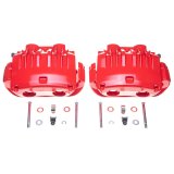 Power Stop 94-98 Ford Mustang Front Red Calipers w/Brackets - Pair thumbnail 2
