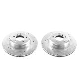 Power Stop 09-16 BMW Z4 Front Evolution Drilled & Slotted Rotors - Pair thumbnail 1
