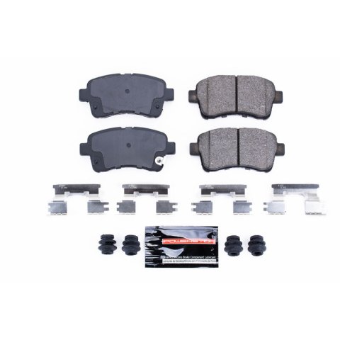 Power Stop 02-05 Suzuki Aerio Front Z23 Evolution Sport Brake Pads w/Hardware thumbnail 1