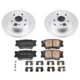 Power Stop 09-10 Pontiac Vibe Rear Z17 Evolution Geomet Coated Brake Kit thumbnail 1