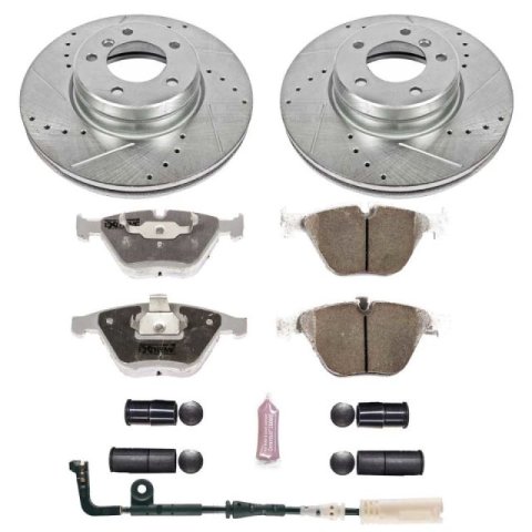 Power Stop 04-06 BMW 525i Front Z26 Street Warrior Brake Kit thumbnail 5