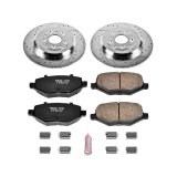 Power Stop 11-15 Ford Edge Rear Z23 Evolution Sport Brake Kit thumbnail 1