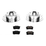 Power Stop 97-01 Audi A4 Rear Z23 Evolution Sport Brake Kit thumbnail 1