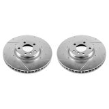 Power Stop 10-17 BMW 535i GT Front Evolution Drilled & Slotted Rotors - Pair thumbnail 2