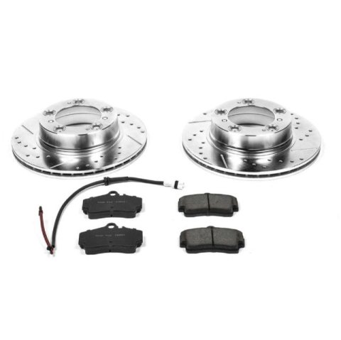 Power Stop 97-04 Porsche Boxster Rear Z23 Evolution Sport Brake Kit thumbnail 1
