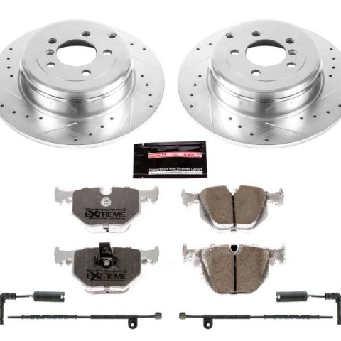 Power Stop 03-05 Land Rover Range Rover Rear Z26 Street Warrior Brake Kit thumbnail 1
