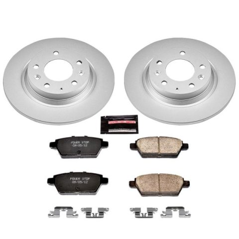 Power Stop 06-12 Ford Fusion Rear Z17 Evolution Geomet Coated Brake Kit thumbnail 1