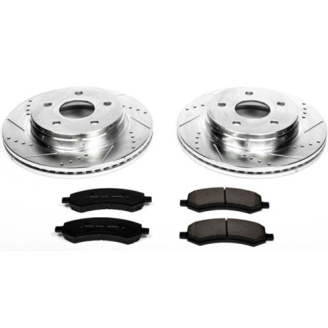 Power Stop 07-09 Chrysler Aspen Front Z23 Evolution Sport Brake Kit thumbnail 1