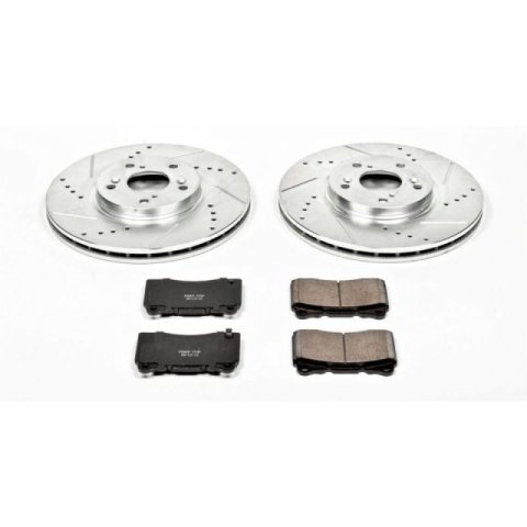 Power Stop 04-08 Acura TL Front Z23 Evolution Sport Brake Kit thumbnail 1
