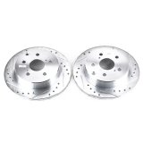 Power Stop 10-12 Lexus HS250h Rear Evolution Drilled & Slotted Rotors - Pair thumbnail 1