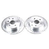 Power Stop 10-12 Lexus HS250h Rear Evolution Drilled & Slotted Rotors - Pair thumbnail 3
