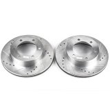 Power Stop 96-02 Toyota 4Runner Front Evolution Drilled & Slotted Rotors - Pair thumbnail 1