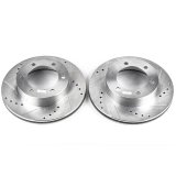 Power Stop 96-02 Toyota 4Runner Front Evolution Drilled & Slotted Rotors - Pair thumbnail 2