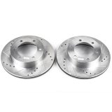 Power Stop 96-02 Toyota 4Runner Front Evolution Drilled & Slotted Rotors - Pair thumbnail 3