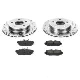 Power Stop 93-97 Ford Thunderbird Rear Z23 Evolution Sport Brake Kit thumbnail 1