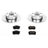 Power Stop 99-04 Audi A6 Quattro Rear Z23 Evolution Sport Brake Kit thumbnail 1