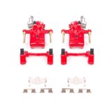 Power Stop 96-01 Infiniti I30 Rear Red Calipers w/Brackets - Pair thumbnail 3
