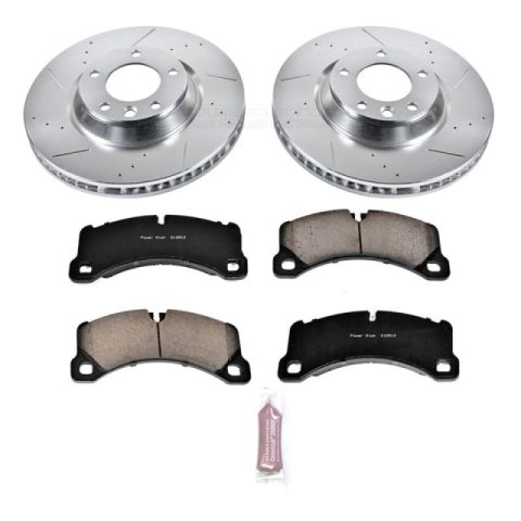 Power Stop 11-18 Porsche Cayenne Front Z23 Evolution Sport Brake Kit thumbnail 1
