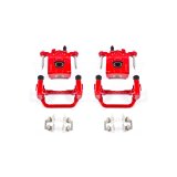Power Stop 07-12 Nissan Altima Rear Red Calipers w/Brackets - Pair thumbnail 2