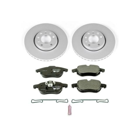 Power Stop 03-11 Saab 9-3 Front Euro-Stop Brake Kit thumbnail 3