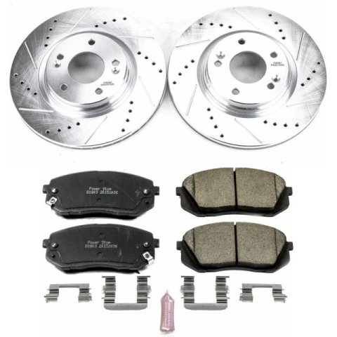 Power Stop 15-16 Hyundai Sonata Front Z23 Evolution Sport Brake Kit thumbnail 1