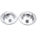 Power Stop 96-02 Toyota 4Runner Front Evolution Drilled & Slotted Rotors - Pair thumbnail 2