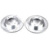 Power Stop 96-02 Toyota 4Runner Front Evolution Drilled & Slotted Rotors - Pair thumbnail 3