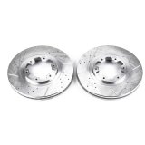 Power Stop 97-03 Infiniti QX4 Front Evolution Drilled & Slotted Rotors - Pair thumbnail 2