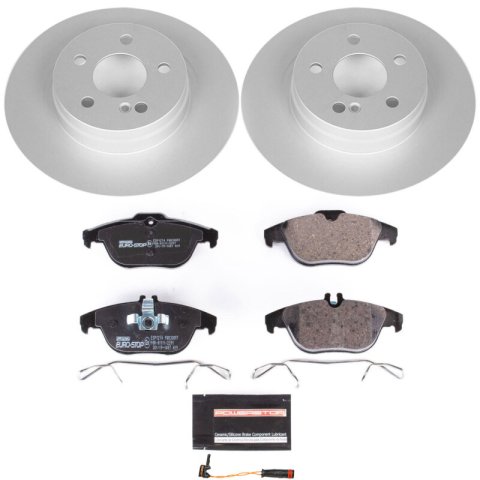 Power Stop 12-15 Mercedes-Benz C250 Rear Euro-Stop Brake Kit thumbnail 1