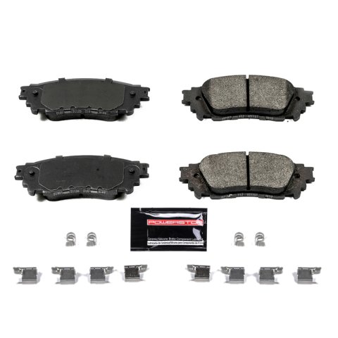Power Stop 15-17 Lexus NX200t Rear Z23 Evolution Sport Brake Pads w/Hardware thumbnail 1