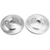 Power Stop 04-09 Cadillac XLR Rear Evolution Drilled & Slotted Rotors - Pair thumbnail 2