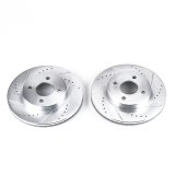 Power Stop 05-10 Chevrolet Cobalt Front Evolution Drilled & Slotted Rotors - Pair thumbnail 3