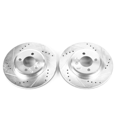 Power Stop 02-07 Mini Cooper Front Evolution Drilled & Slotted Rotors - Pair thumbnail 3