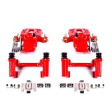 Power Stop 94-04 Ford Mustang Rear Red Calipers w/Brackets - Pair thumbnail 3
