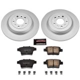 Power Stop 05-07 Ford Five Hundred Rear Z17 Evolution Geomet Coated Brake Kit thumbnail 1
