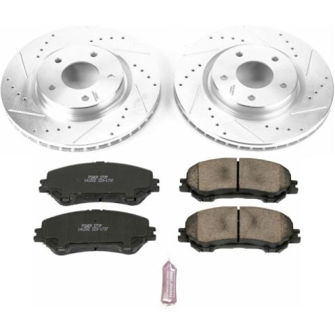 Power Stop 14-19 Nissan Rogue Front Z23 Evolution Sport Brake Kit thumbnail 1