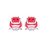 Power Stop 97-01 Ford F-150 Front Red Calipers w/Brackets - Pair thumbnail 2