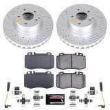 Power Stop 03-06 Mercedes-Benz SL500 Front Z23 Evolution Sport Coated Brake Kit thumbnail 1