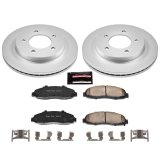 Power Stop 97-03 Ford F-150 Front Z17 Evolution Geomet Coated Brake Kit thumbnail 1