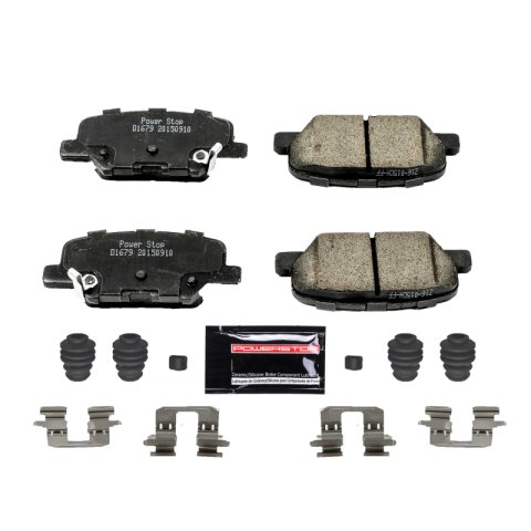 Power Stop 14-16 Mazda 3 Rear Z23 Evolution Sport Brake Pads w/Hardware thumbnail 1